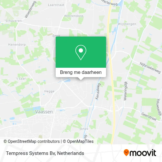 Tempress Systems Bv kaart