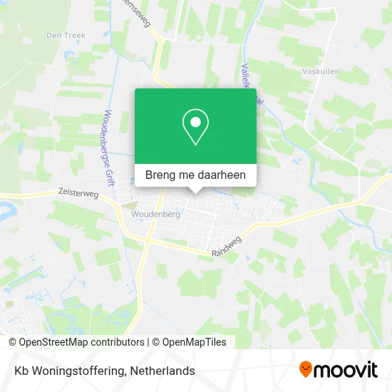 Kb Woningstoffering kaart