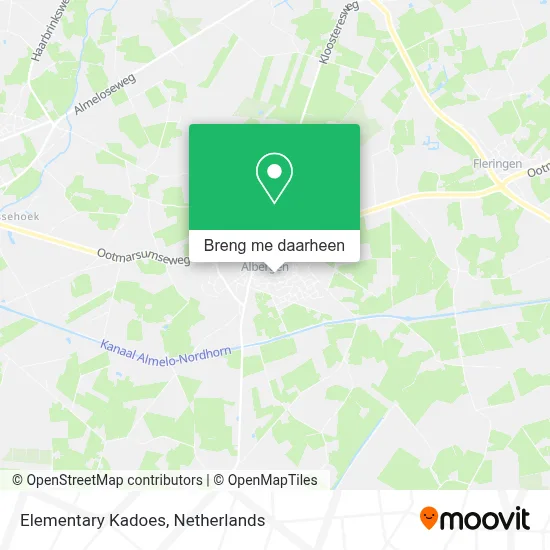 Elementary Kadoes kaart