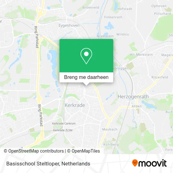 Basisschool Steltloper kaart