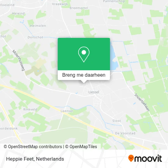 Heppie Feet kaart