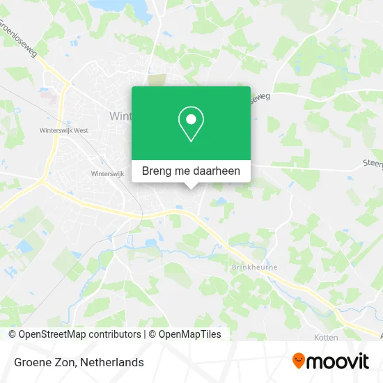 Groene Zon kaart