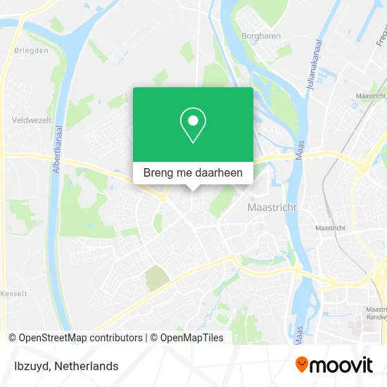 Ibzuyd kaart