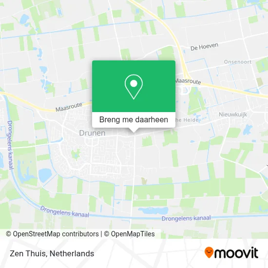 Zen Thuis kaart