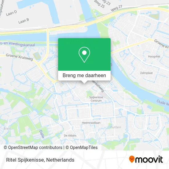 Ritel Spijkenisse kaart