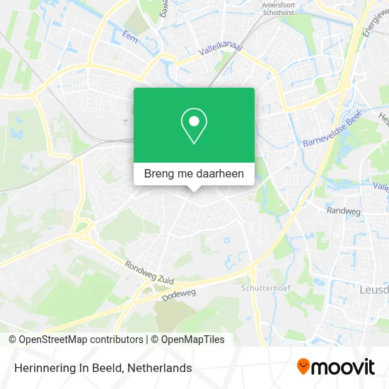 Herinnering In Beeld kaart