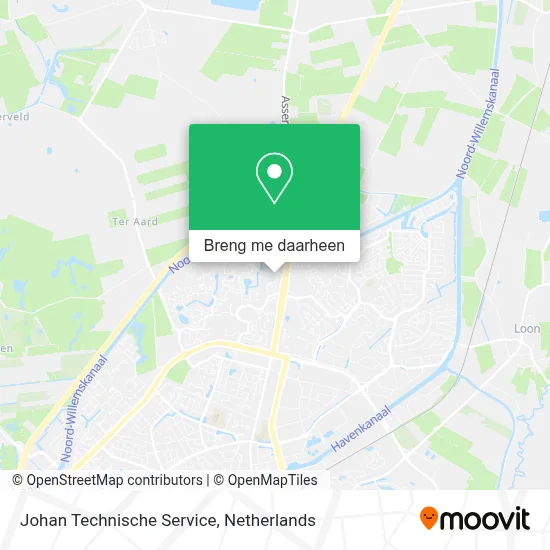 Johan Technische Service kaart