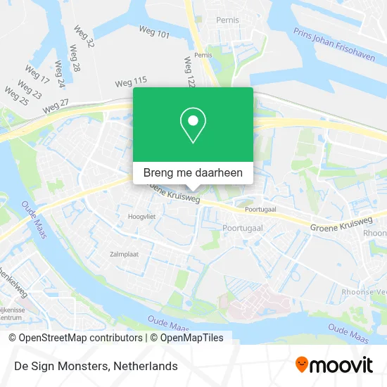 De Sign Monsters kaart