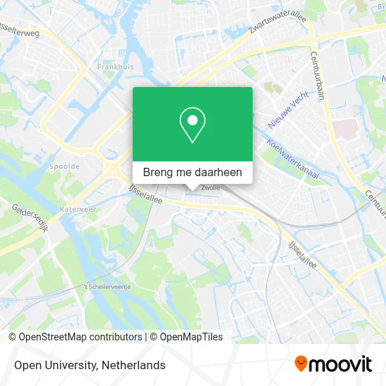 Open University kaart