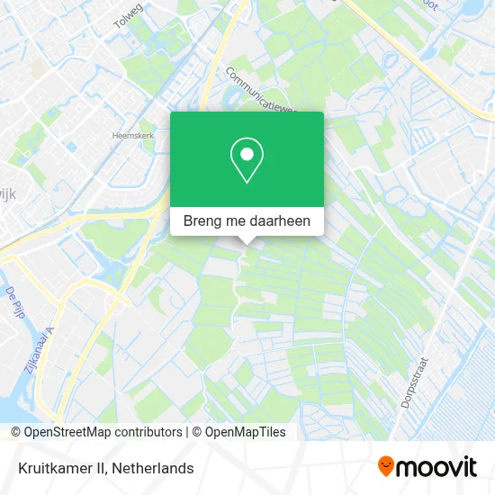 Kruitkamer II kaart
