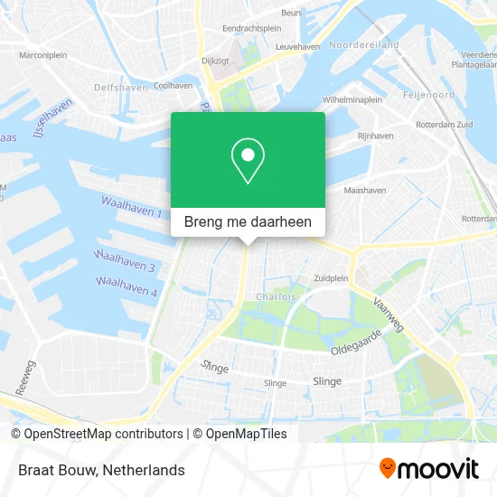 Braat Bouw kaart