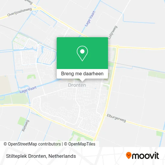 Stilteplek Dronten kaart