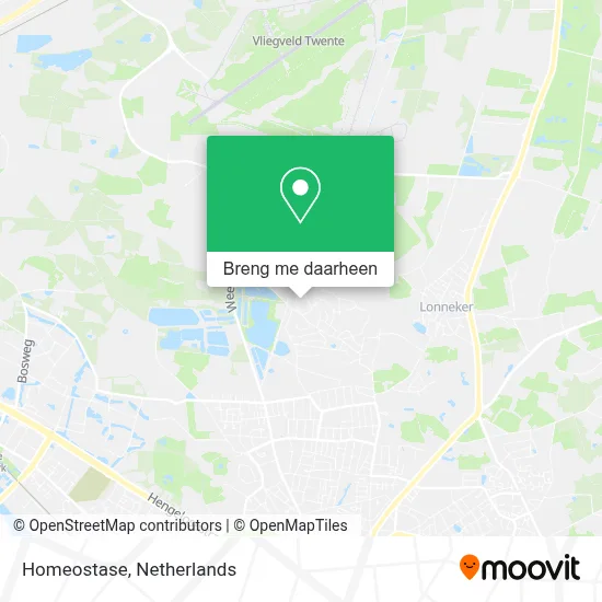 Homeostase kaart