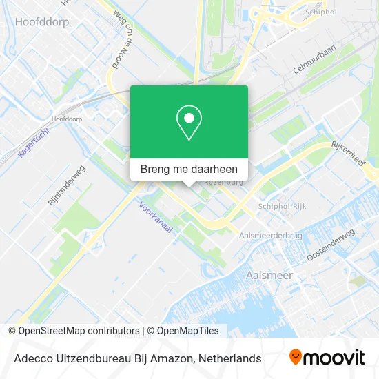 Adecco Uitzendbureau Bij Amazon kaart