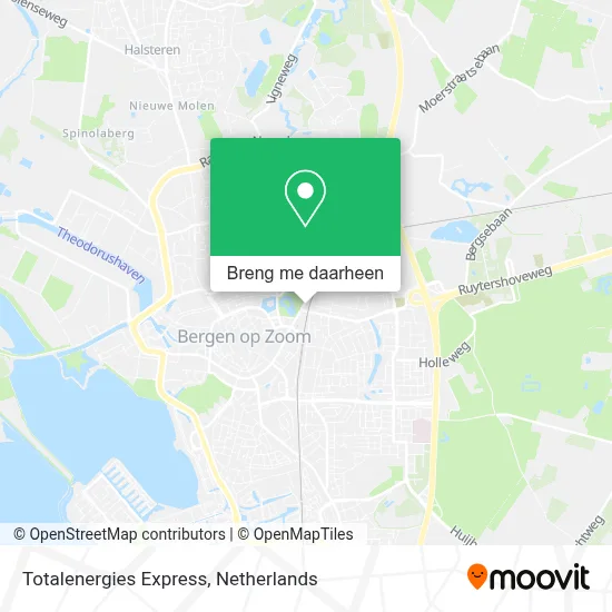 Totalenergies Express kaart