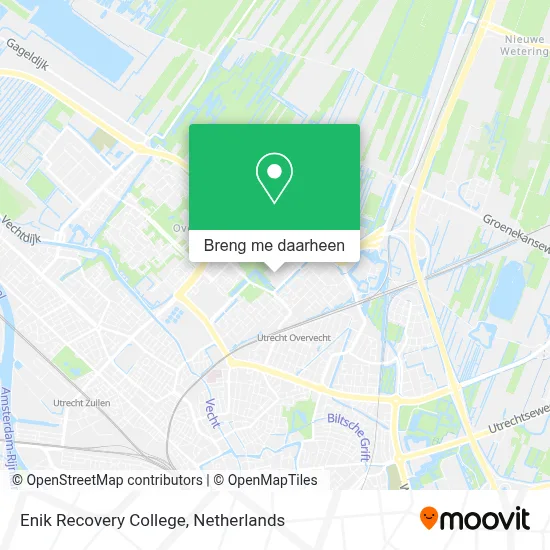 Enik Recovery College kaart