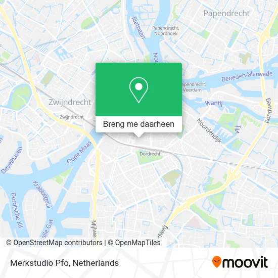 Merkstudio Pfo kaart