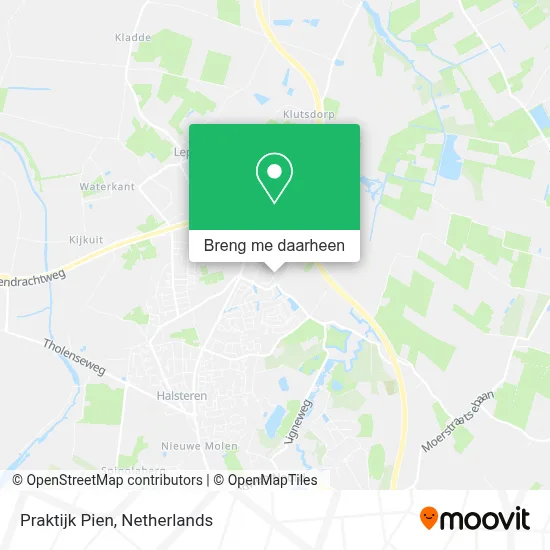 Praktijk Pien kaart