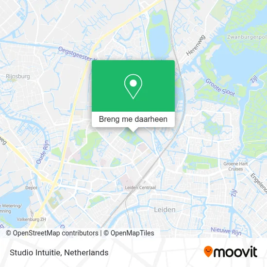 Studio Intuitie kaart