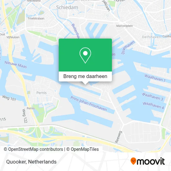 Quooker kaart