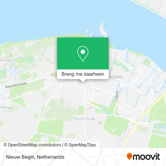 Nieuw Begin kaart