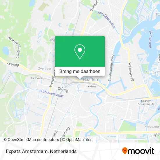 Expats Amsterdam kaart