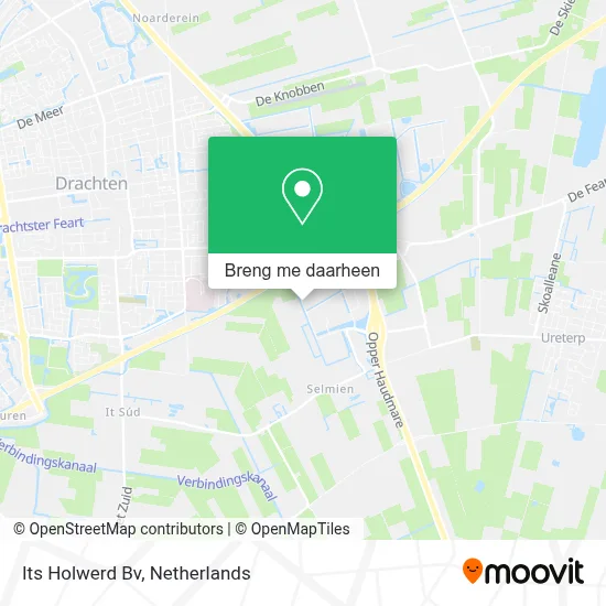 Its Holwerd Bv kaart
