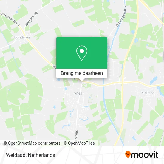 Weldaad kaart