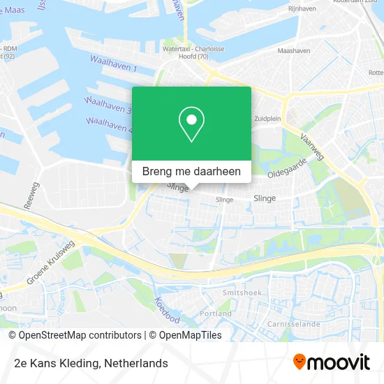 2e Kans Kleding kaart