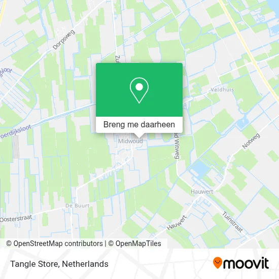 Tangle Store kaart
