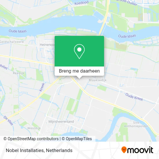 Nobel Installaties kaart