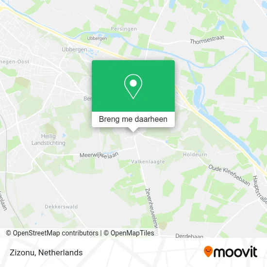 Zizonu kaart