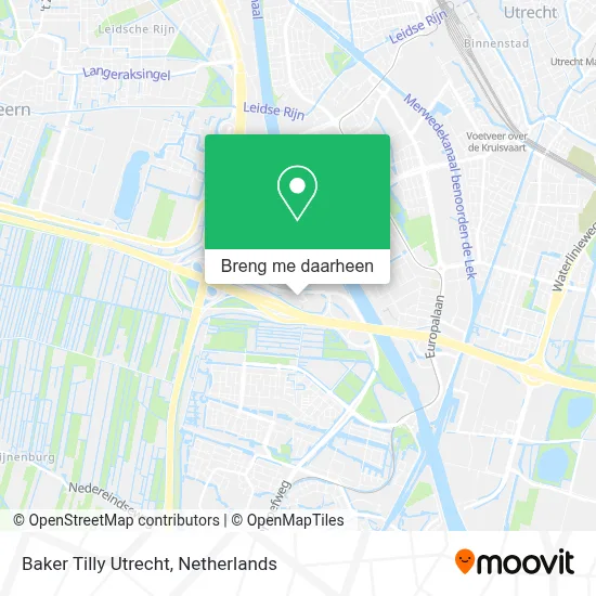 Baker Tilly Utrecht kaart