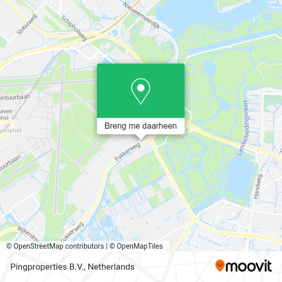 Pingproperties B.V. kaart