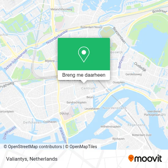 Valiantys kaart