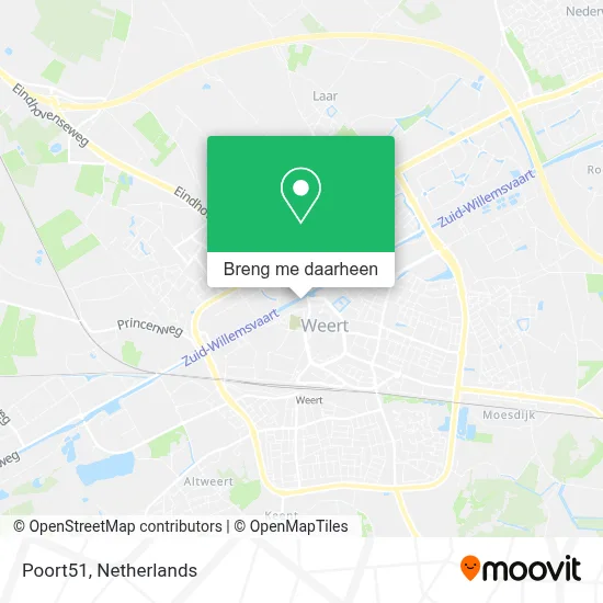 Poort51 kaart