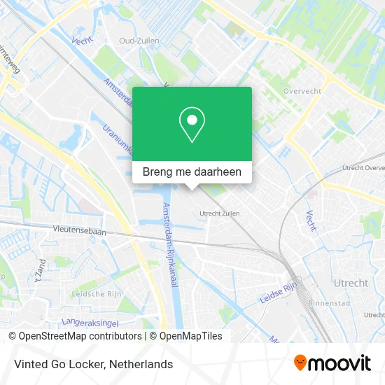 Vinted Go Locker kaart