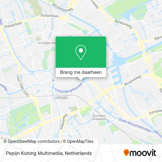 Pepijn Koning Multimedia kaart