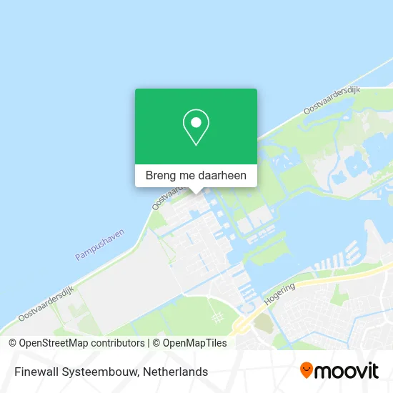 Finewall Systeembouw kaart