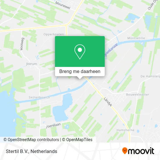 Stertil B.V. kaart