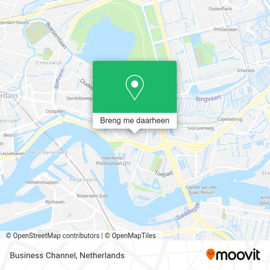 Business Channel kaart