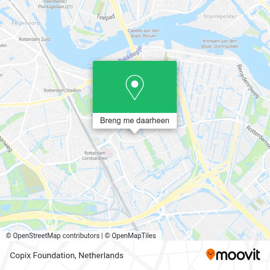 Copix Foundation kaart