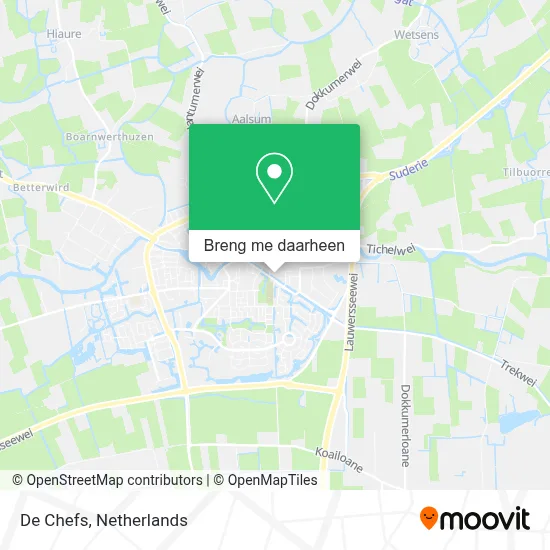 De Chefs kaart