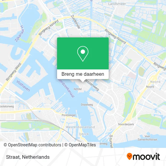 Straat kaart