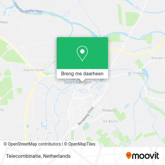 Telecombinatie kaart