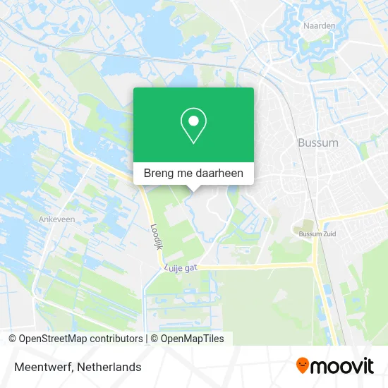 Meentwerf kaart