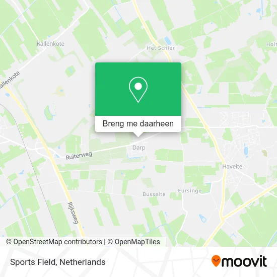 Sports Field kaart