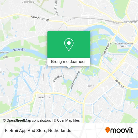 Fit4mii App And Store kaart