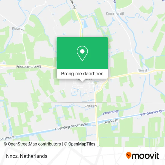 Nncz kaart
