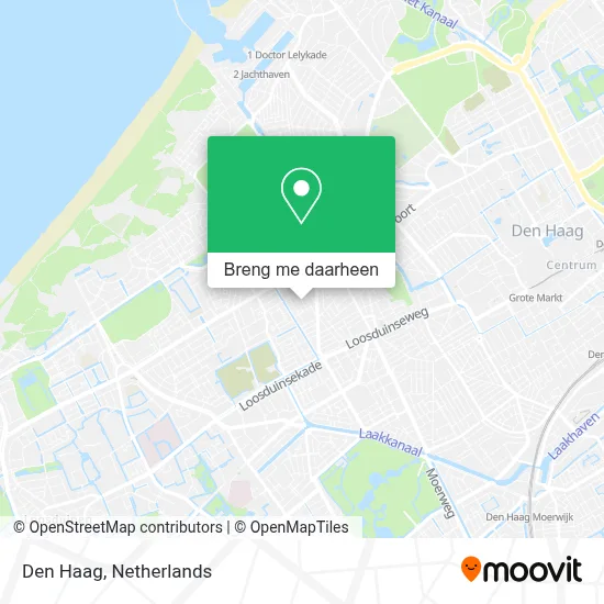 Den Haag kaart